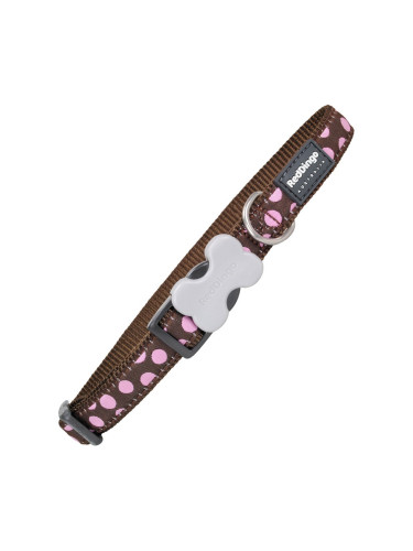 Кучешки Нашийник Red Dingo Style Розов Грах (2 x 31-47 cm)