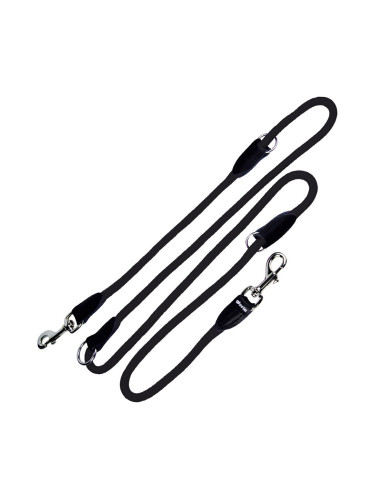 Кучешка Каишка Gloria Многопозиционни Черен (1.2 x 200 cm)