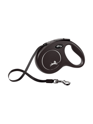 Кучешка Каишка Flexi NEW CLASSIC 3m Черен Размер XS