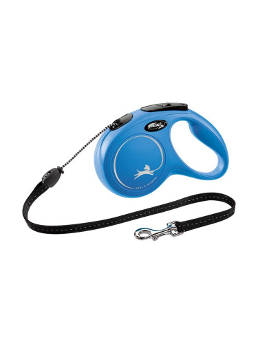 Кучешка Каишка Flexi NEW CLASSIC 8 m Син Размер М