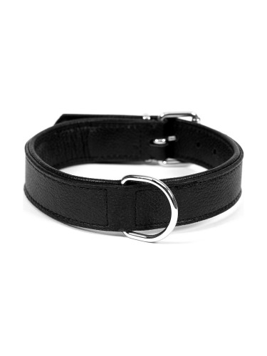 Кучешки Нашийник Gloria Drymilled Черен (30 x 1,5 cm)