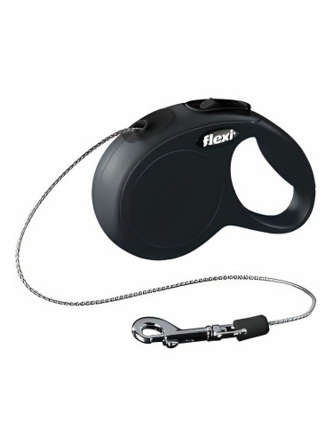 Кучешка Каишка Flexi New Classic 8 m Черен Размер М