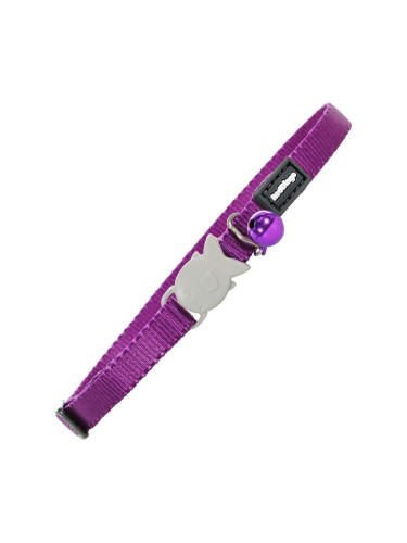 Котешко колие Red Dingo Лилав (1,2 x 20-32 cm)