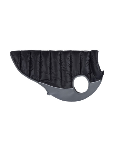 Палто за Куче TicWatch Puffer Черен/Сив 55 cm