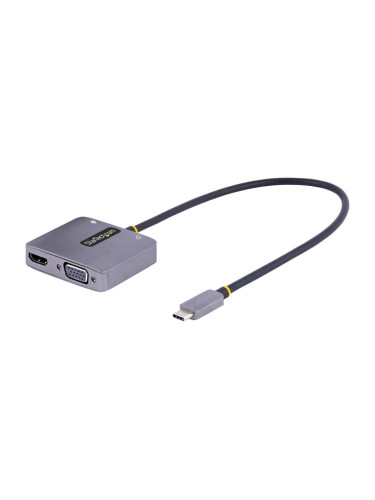 Адаптер за USB C към VGA/HDMI Startech 122-USBC-HDMI-4K-VGA