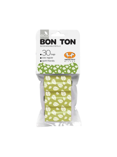 Хигиенни торбички United Pets Bon Ton, Зелен, Стандарт 