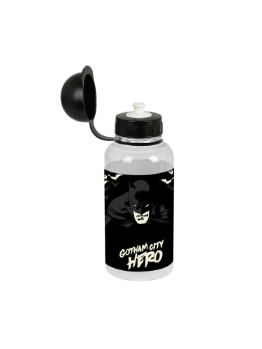 Бутилка за вода Batman Hero Черен PVC (500 ml)