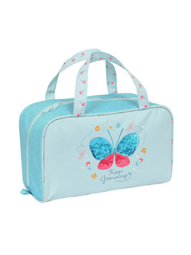 Ученически несесер BlackFit8 Keep Growing Светло син (31 x 14 x 19 cm)