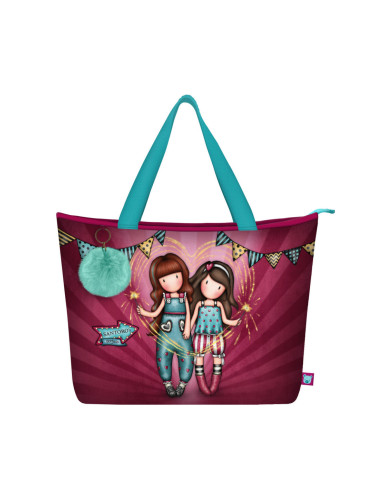 Чанта Gorjuss Fireworks Кестен (41.5 x 30 x 13 cm)