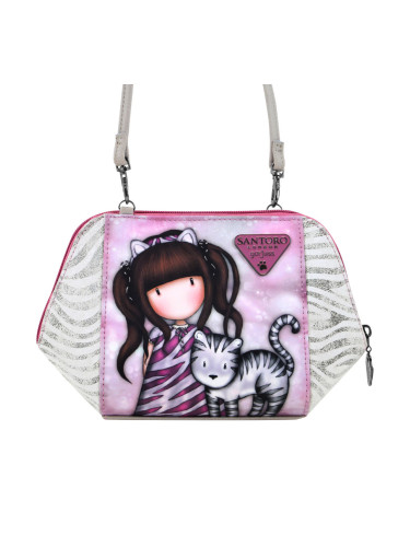 Чанта за Рамо Gorjuss Ruby wild Сив (26 x 15,5 x 9,5 cm)