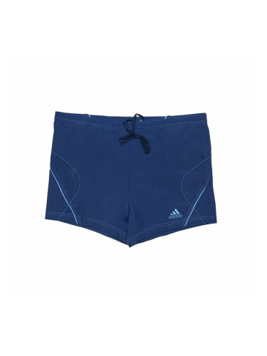 Мъжки Боксер Adidas Бански костюм Тъмно синьо - M