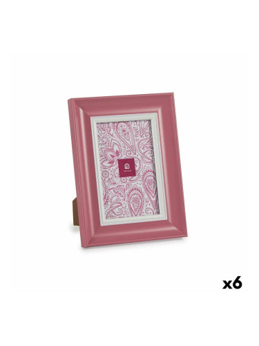 Рамка за снимки Кристал Розов Пластмаса (6 броя) (2 x 21 x 16 cm)