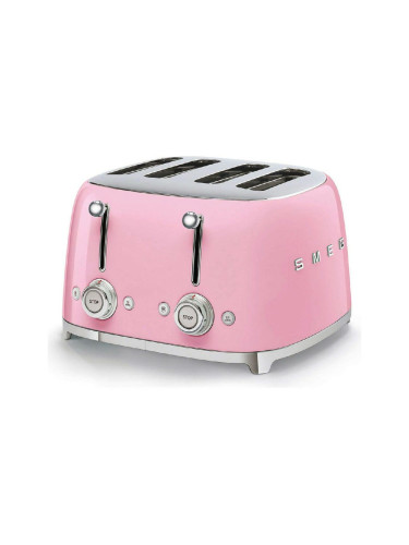 Тостер Smeg TSF03PKEU Розов 2000 W