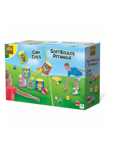 Игра за Умения SES Creative Chamboule-tout and soft petanque balls