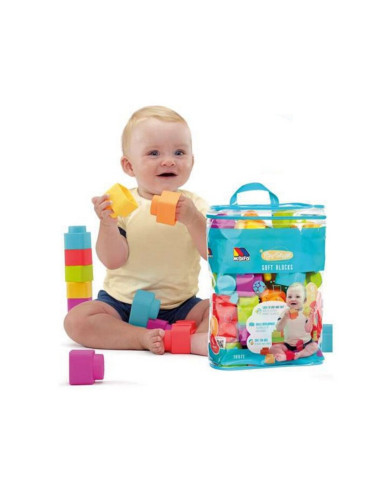 Строителна Игра Blocks Moltó Метал Пластмаса (48 pcs)