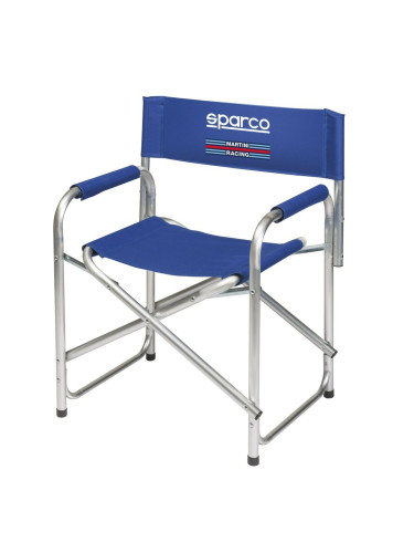 подплатен къмпинг стол Sparco Martini Racing Син