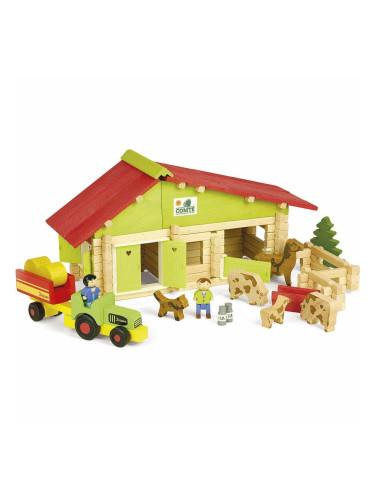 Фигурки на Герои Jeujura Wooden Farm Playset 140 Части