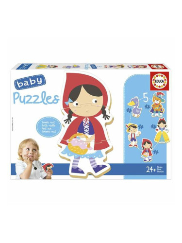 Детски Пъзел Educa Folk Tales 5 Части