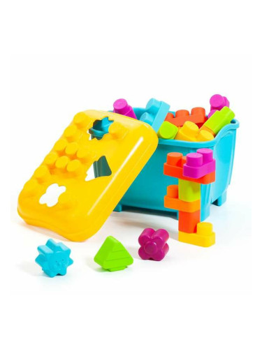 Строителна Игра Moltó Blocks & Puzzles 15 Части