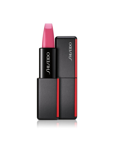 Shiseido ModernMatte Powder Lipstick матово пудрово червило цвят 517 Rose Hip (Carnation Pink) 4 гр.