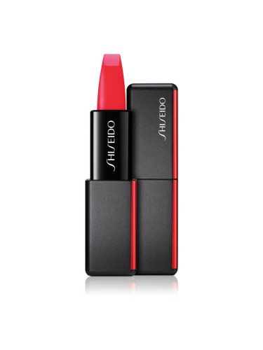 Shiseido ModernMatte Powder Lipstick матово пудрово червило цвят 513 Shock Wave (Watermelon) 4 гр.