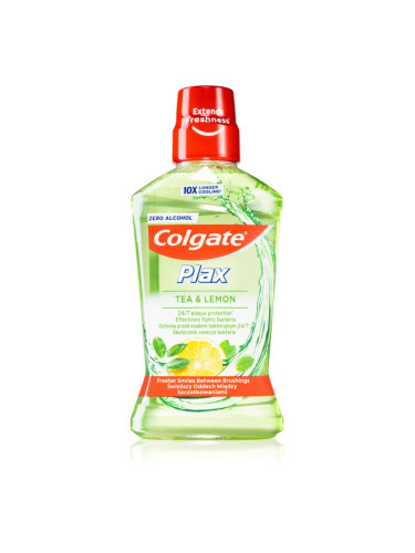 Colgate Plax Tea & Lemon вода за уста против зъбна плака 500 мл.