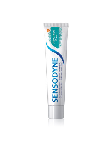 Sensodyne Advanced Clean паста за зъби с флуорид за цялостна защита на зъбите 75 мл.