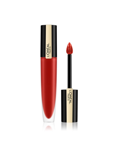 L’Oréal Paris Rouge Signature матиращо течно червило цвят 115 I Am Worth It 7 мл.