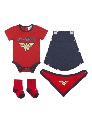 DC Comics Wonder Woman подаръчен комплект за бебета 6-12m