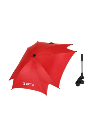Чадър за количка zizito, червен, универсален
