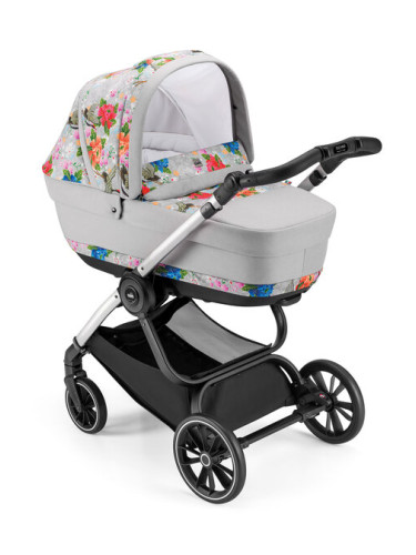 Модулна система - кош за новородено, седалка, столче за кола, чанта MILANO 550 СИВ