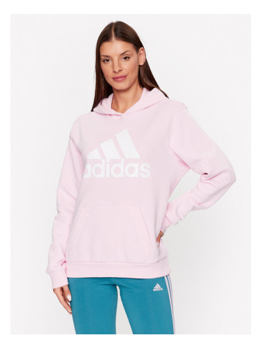 adidas Суитшърт IM0258 Розов Loose Fit