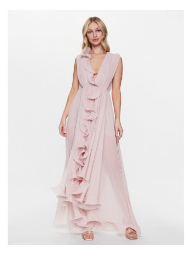 Babylon Официална рокля S-MF0212 Розов Regular Fit