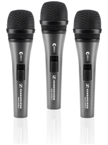 Sennheiser E835 S 3Pack Вокален динамичен микрофон
