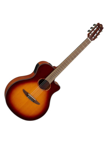 Yamaha NTX1BS Brown Sunburst Класическа китара с предусилвател