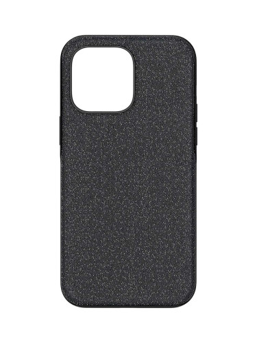 Кейс за телефон Swarovski iPhone 14 Pro Max в черно