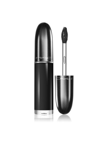 MAC Cosmetics Retro Matte Liquid Lipcolour матиращо течно червило цвят Caviar 5 мл.