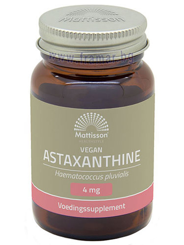 МАТИСЪН АСТАКСАНТИН (ОТ ВОДОРАСЛИ) капсули 4 мг * 60