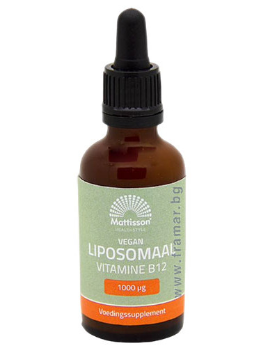 МАТИСЪН ЛИПОЗОМЕН ВИТАМИН B12 капки 1000 мкг 50 мл