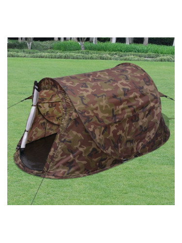 Sonata Двуместна палатка с бързо сглобяване, цвят камуфлаж
