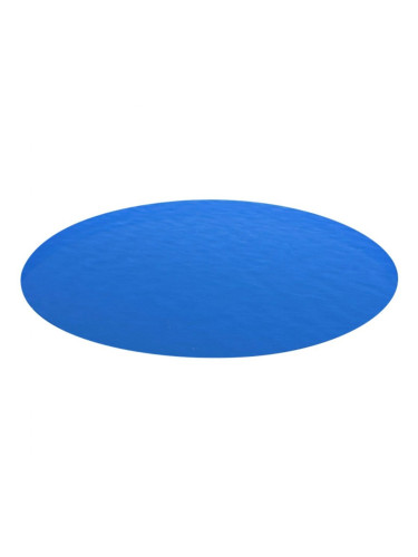 Кръгло покривало за басейн 488 см, син цвят