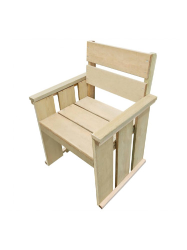 Sonata Градински стол, FSC импрегнирана борова дървесина