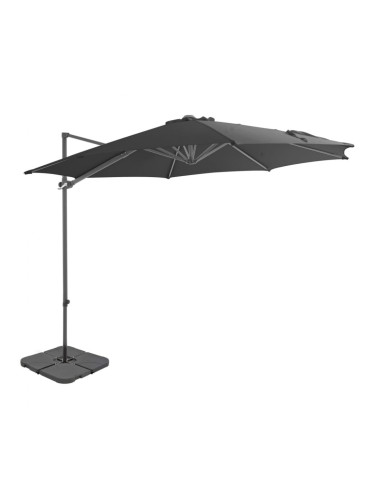 Sonata Градински чадър с преносима основа, антрацит