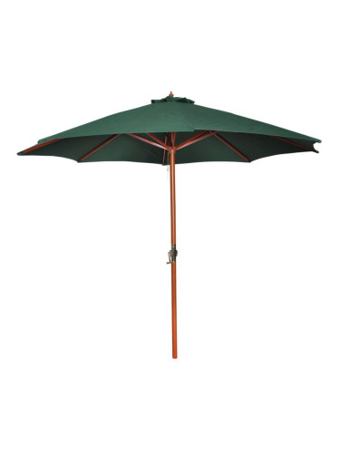 Чадър за слънце, зелен, 258 см.