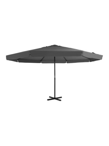 Sonata Градински чадър с алуминиев прът, 500 см, антрацит