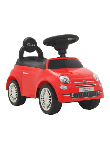 Sonata Детска кола за яздене "Fiat 500" червена