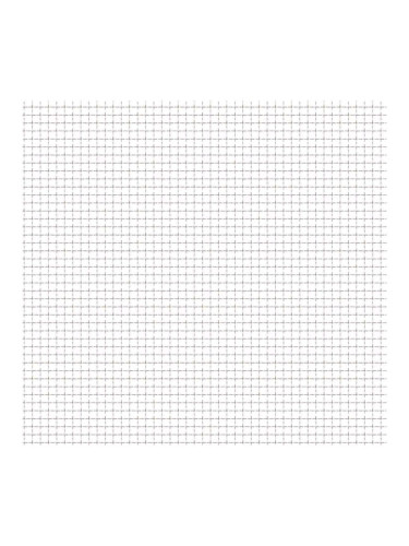 Sonata Панел мрежа неръждаема стомана гофрирана 100x85 см 31x31x3 мм