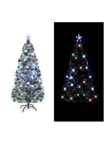 Sonata Изкуствено коледно дърво със стойка/LED, 150 см, 170 клона