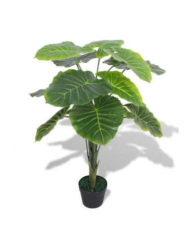 Sonata Изкуствено растение трилистник със саксия, 70 см, зелено