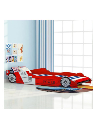 Sonata Детско легло състезателна кола, 90x200 cм, червено